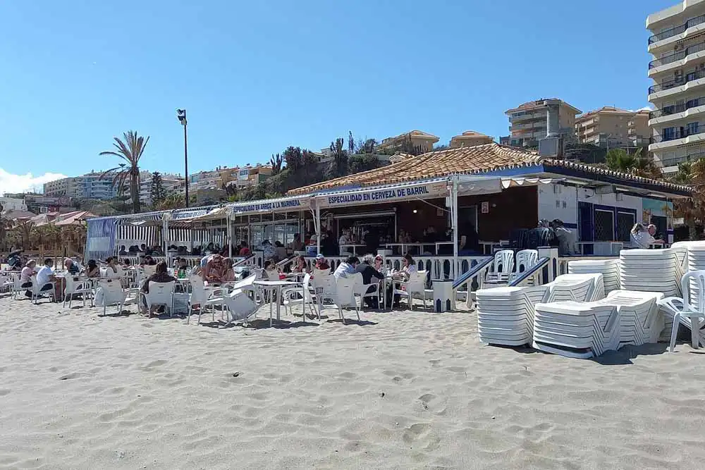 Strand Costa Del Sol Spanje